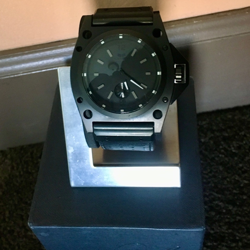 VESTAL DECIBEL BLACK MENS WATCH